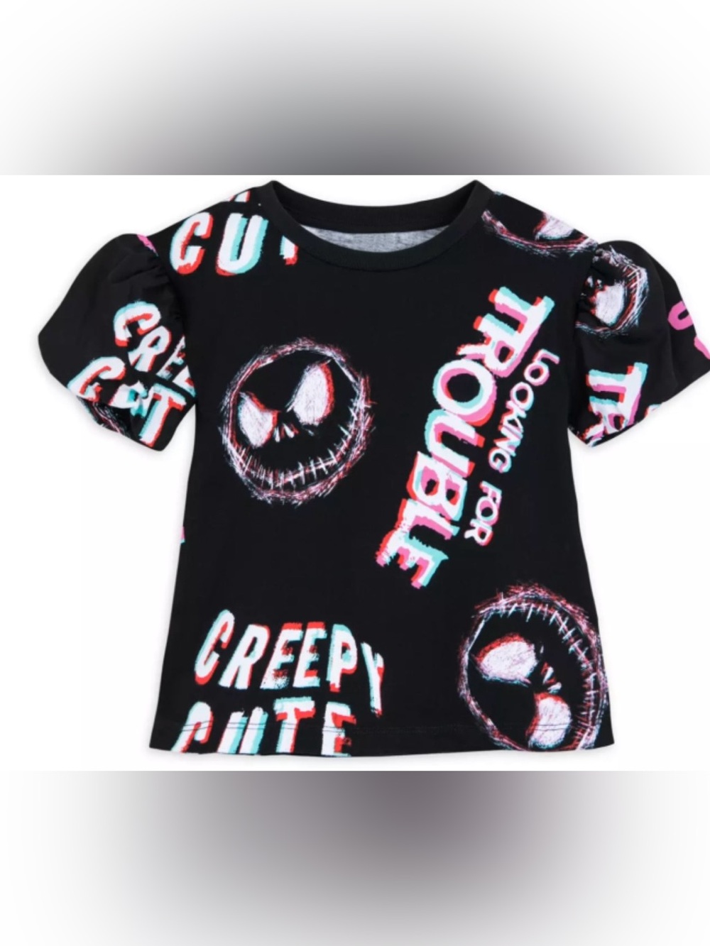 Nightmare Before Christmas "Creepy Cute" Jack Skellington Tee